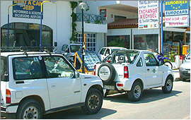 So sieht das B�ro aus, wenn man von Osten (Heraklion) kommt.