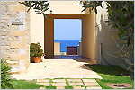 Villa Stamatis - Corridor to the gardens