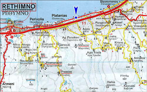 The Head Office is just of the junction of the ''Old National Road'' to the village of Adele