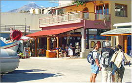 Plakias: Hauptstra�e - Copyright (c) 2006 Ingo H. Dietrich