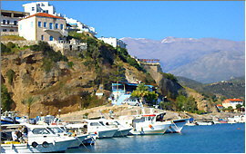 Aghia Galini: Port and Ida Massif - Copyright (c) 2010 Ingo H. Dietrich