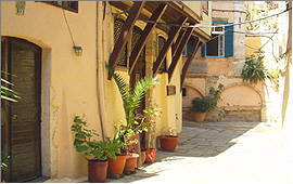 Chania: T�rkische Balkone in der Altstadt - Copyright (c) 2007 Ingo H. Dietrich