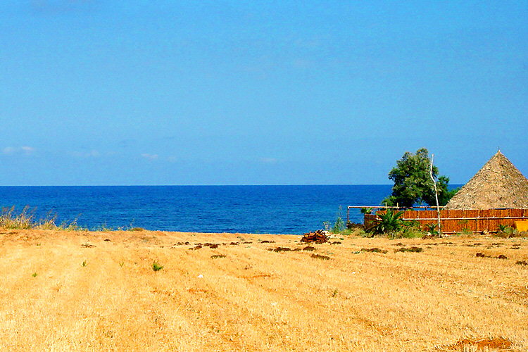 Pigianos Campos: View of the Aegean Sea from Taverna Baonakis
