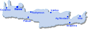 Chania: Site Map