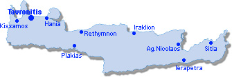 Tavronitis: Site Map