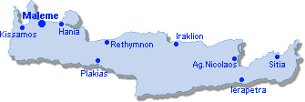 Maleme: Site Map