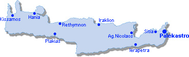 Palekastro: Site Map